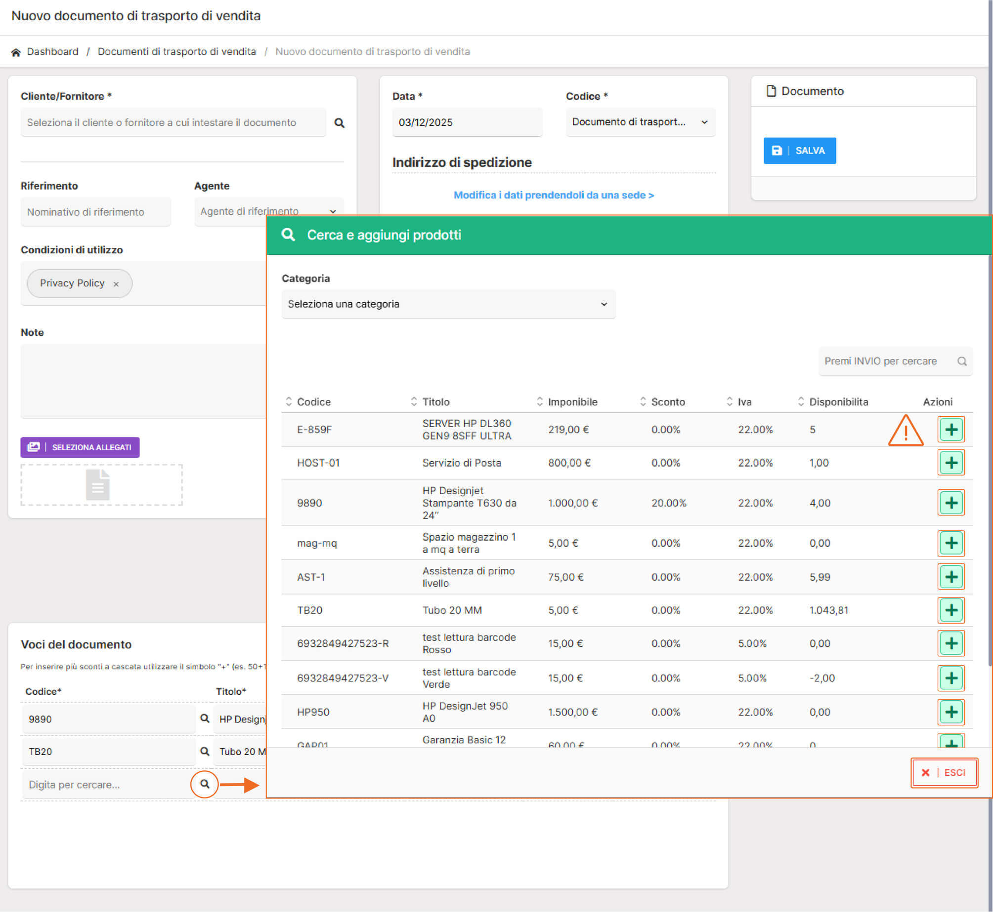 03-Creazione DDT inserimento prodotti.jpg